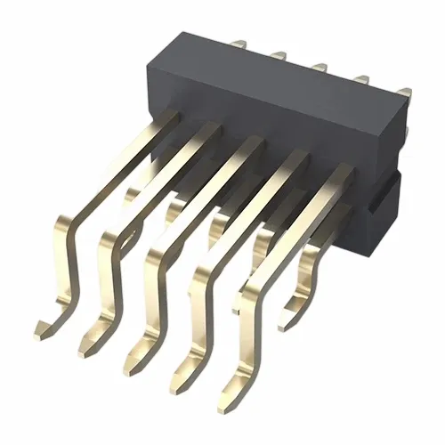 ส่วนหัว PIN 1.0 มม. สองแถวมุมขวา SMT