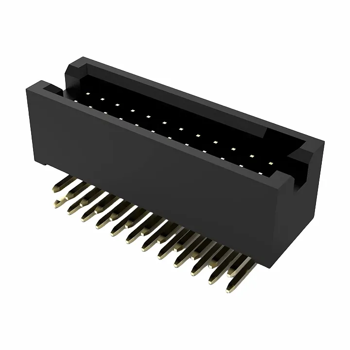 ส่วนหัวกล่อง 1.27 มม. ชายสองแถว smt