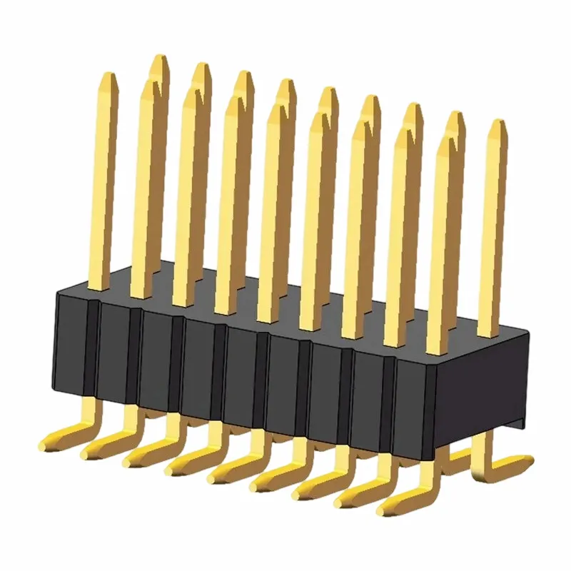 1.27x2.54 มม. หัวพินแถวสองแถว smt3
