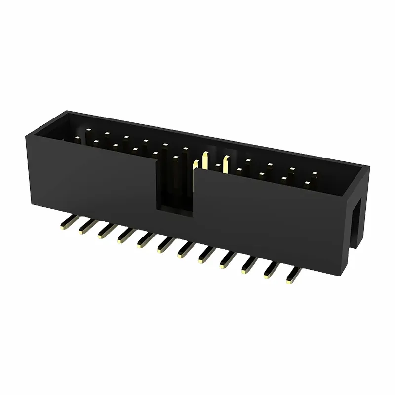 ส่วนหัวกล่อง 2.54 มม. แถวคู่ SMT